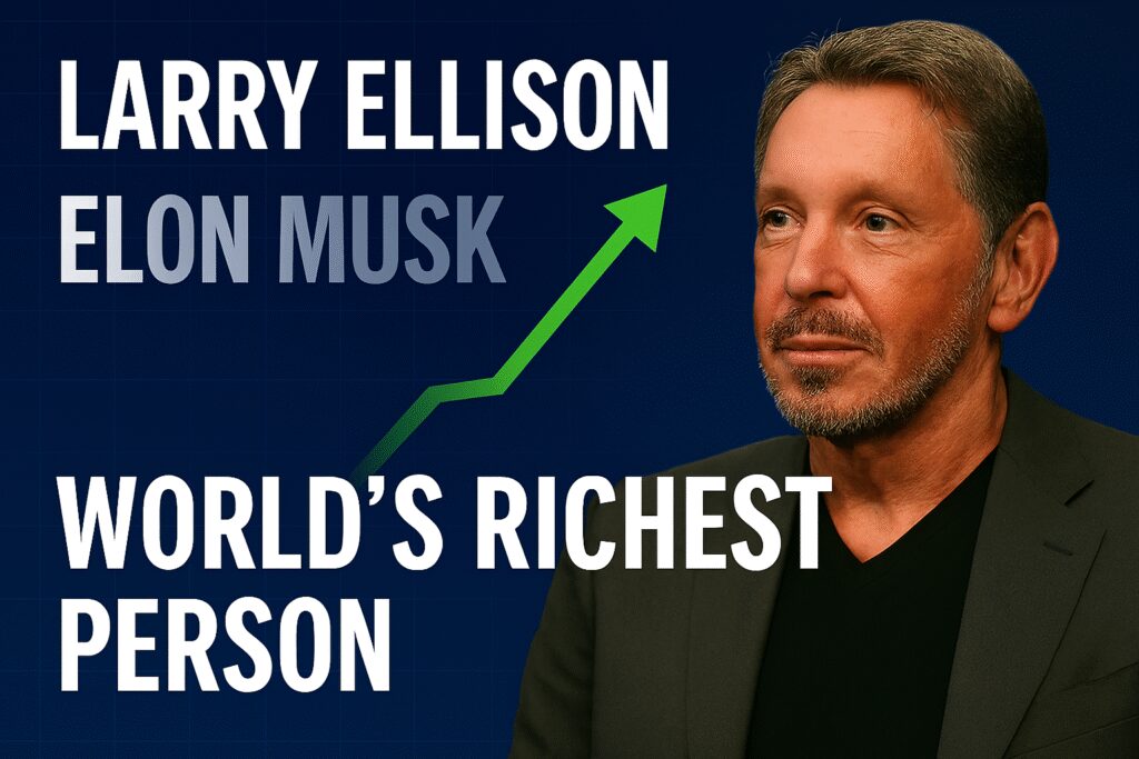 Larry Lillson becomes world richest person a blog banner